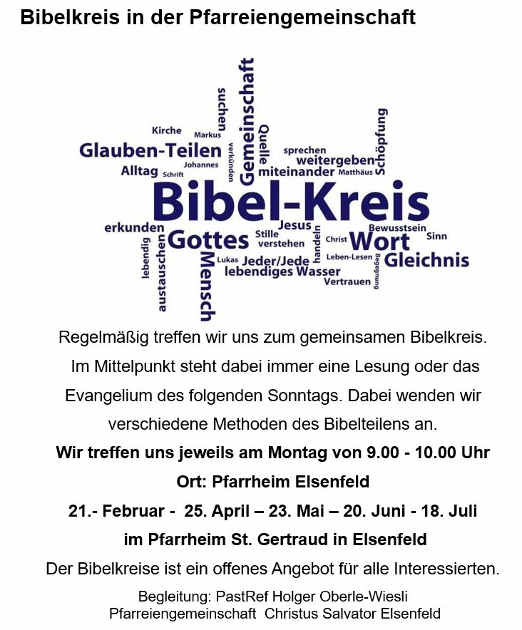 Plakat BibelKreis