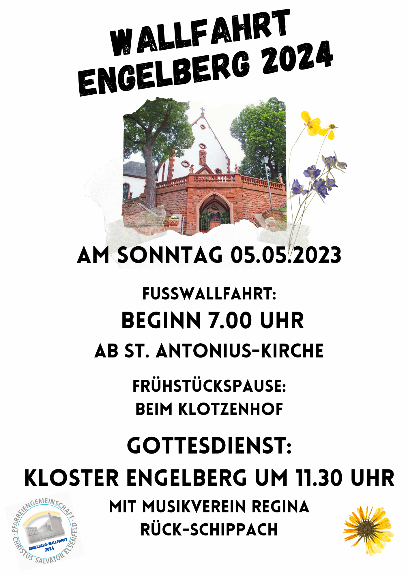 Engelberg Wallfahrt 2024 Flyer